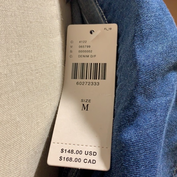 Anthropologie Mare Mare Aya Denim Utility Jumpsuit M - Picture 11 of 11